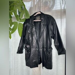 Limited Edition Harley Davidson 80’s style Genuine Leather Jacket/ Blazer